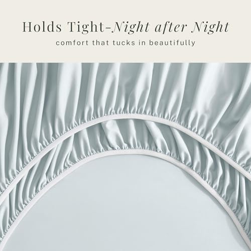 Image of Hearth & Harbor Bed Sheets, Luxury Soft 6 Piece Bed Sheet Set Extra Deep Pocket Fitted Sheets Fits Mattress up to 21 inch, Double Brushed Bedding Sheets & Pillowcases,