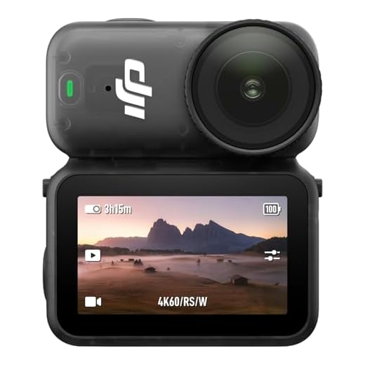 DJI Pack estándar Osmo Nano (128 GB) - Pequeña cámara para vlogging 4K con un Sensor de 1/1.3 Pulgadas, vídeo con Campo de visión Amplio de 143°, cámara magnética POV para Deportes y vlogging