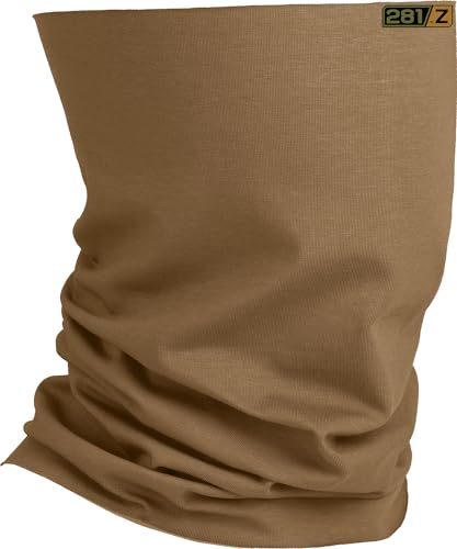 Image of 281Z Organic Cotton Breathable Summer Neck Gaiter for Men and Women - Face Scarf for Outdoor Activities