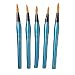 Darice 97674  Short Handle Brush Set, Size 5/0, 3/0, 2/0 and 1 Liners