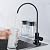 MIAOHUI Reverse Osmosis Faucet, Drinking Water Tap Fits Non-Air Gap Filtration Systems, Modern RO Kitchen Filtered Water Faucet, Lead-Free, Stainless Steel (Black)