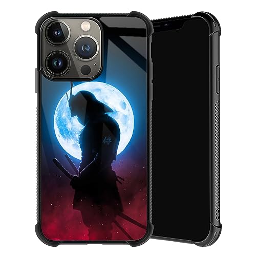 Coque iPhone 15 Pro motif Samouraï japonais en TPU souple