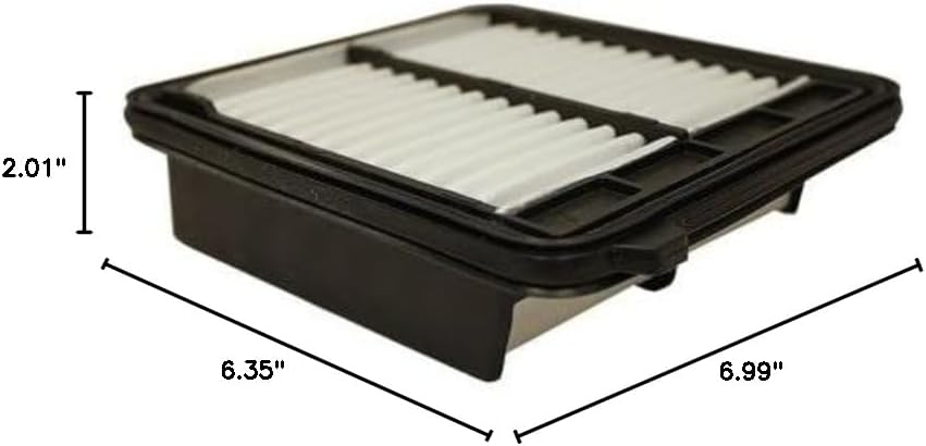 FRAM CA11041 Extra Guard Rigid Rectangular Panel Air Filter for Select Honda Vehicles