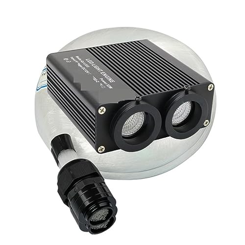 Kit fibra óptica coche de 32W para renovar techos aburridos con cielo estrellado