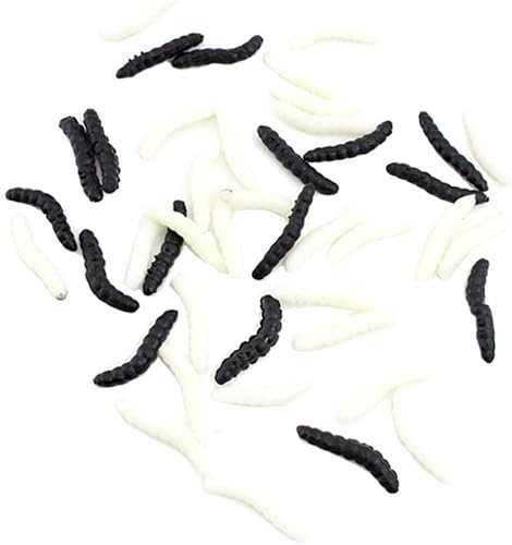 PartyKindom 20pcs oruga juguete parodia juguete broma juguetes falsos gusanos artificiales Halloween disponible en Yaxa Venezuela