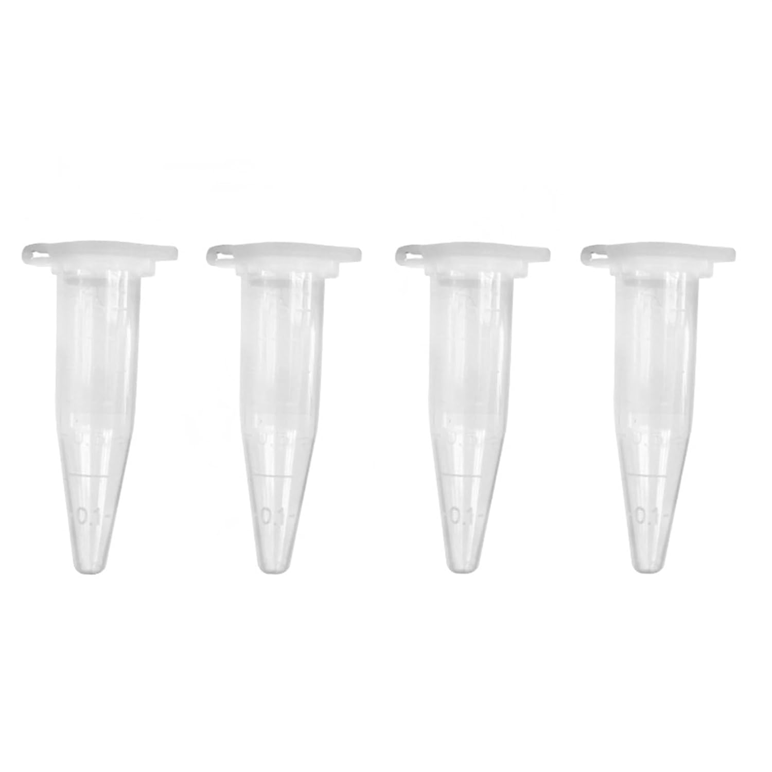 Lab Equipment PCR Centrifuge Tube Transparent Clear Graduation 0.2ml 0.5ml 1.5ml 2ml Lab Microcentrifuge Tube with Cap and Bottom(1.5ml 500pcs)