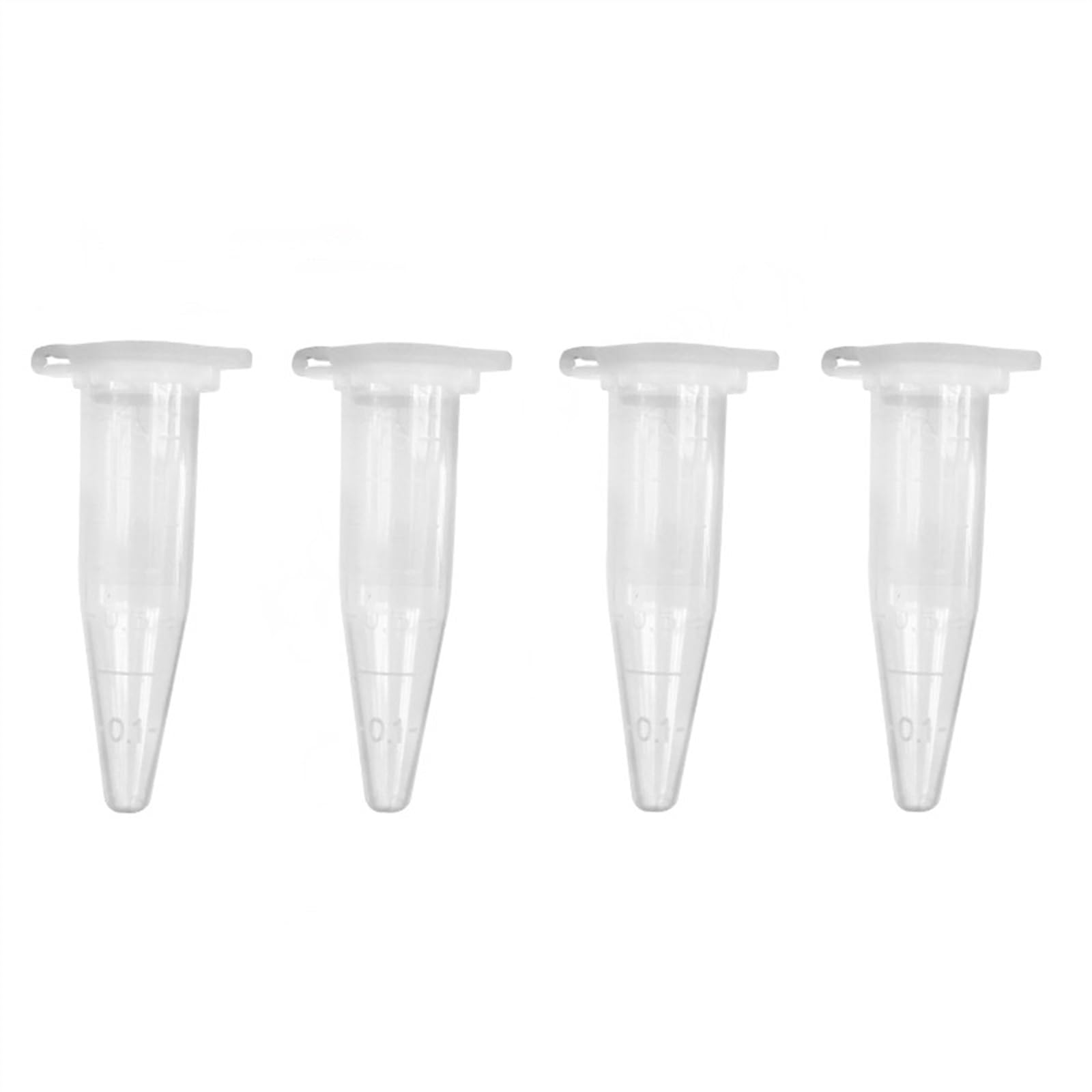 Equipo de Laboratorio Tubo de centrífuga PCR Graduación Clara Transparente 0,2 ml 0,5 ml 1,5 ml 2 ml Tubo de microcentrífuga de Laboratorio con Tapa e Fondo (Size : 1.5ml 500pcs)