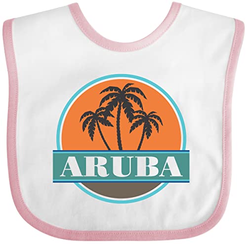inktastic Aruba Vacation Sunset Baby Bib