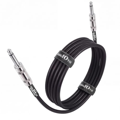 Augioth Speaker Cable 3 ft with 6.35mm TS Connector