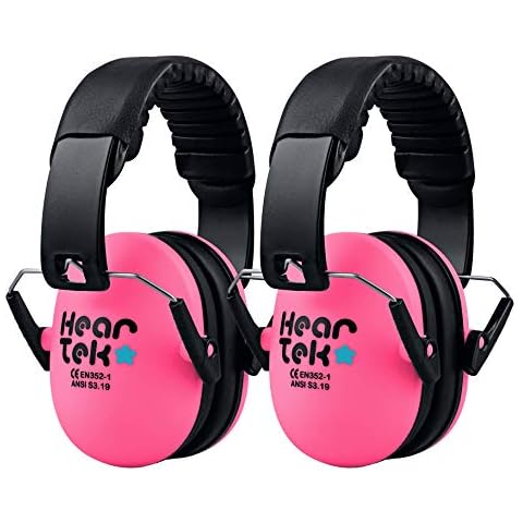 HEARTEK Noise Cancelling Headphones Kids Adult Earmuffs Shooting Ear Protection Cover