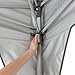 Core 10' x 10' Instant Shelter Pop-Up Canopy Tent with Wheeled Carry Bag, Grey