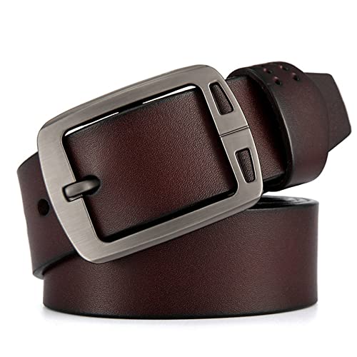 Ceinture en cuir authentique UNeedVog sangle robuste à boucle d'épingle durable - 7