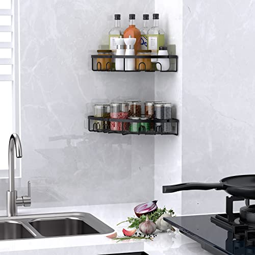 Kerisgo Corner Shower Caddy, 2 Pack Adhesive Bathroom Shower Corner Organizer Shelf thumb #7