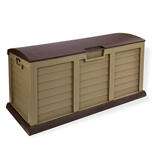 Preisvergleich Produktbild DEMA Kissenbox Schoko / creme 390 Liter