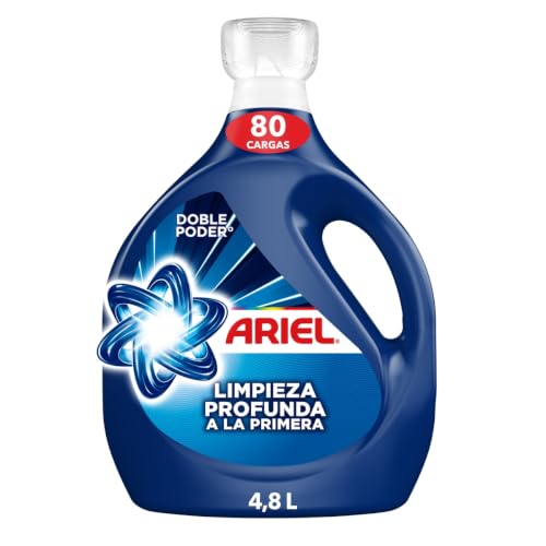 Ariel Limpieza Profunda Detergente Líquido, Jabón Líquido para Ropa 4.8L