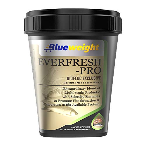 Everfresh Pro 500 GM Aqua Probiotics, Multi Strain Probiotic 15b CFU/gm. for Shrimp, Fish Culture and Biofloc Technology