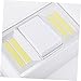 UPKOCH 4pcs Magnetic Wardrobe Lamp Battery Emergency Light White Light for Home Use Simple Design for Wardrobe Hallway Lighting Tool