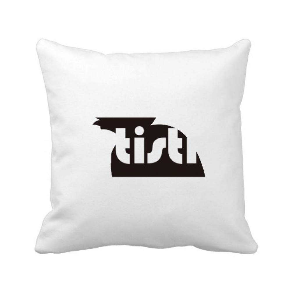 Coussin carré d'ananas noir DIY motif imprimé pour décoration de salon