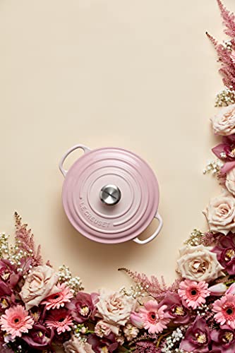 Le Creuset Signature Gusseisen-Bräter mit Deckel, Ø 20 cm, Rund, Für alle Herdarten und Induktion geeignet, Volumen: 2,4 l, 3,092 kg… – Ansicht 5