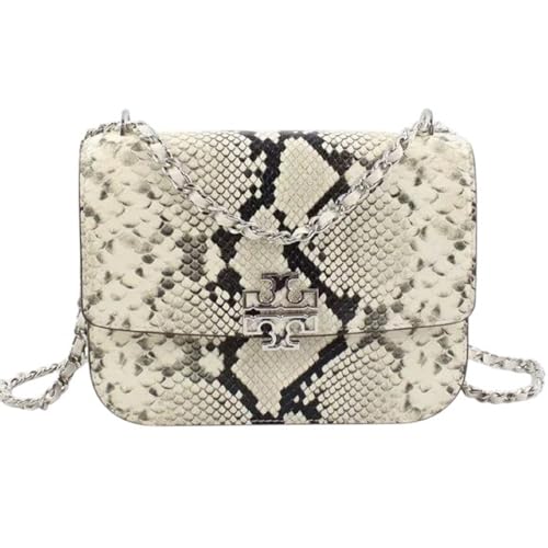Tory Burch Britten Snake Embossed Shoulder crossbody