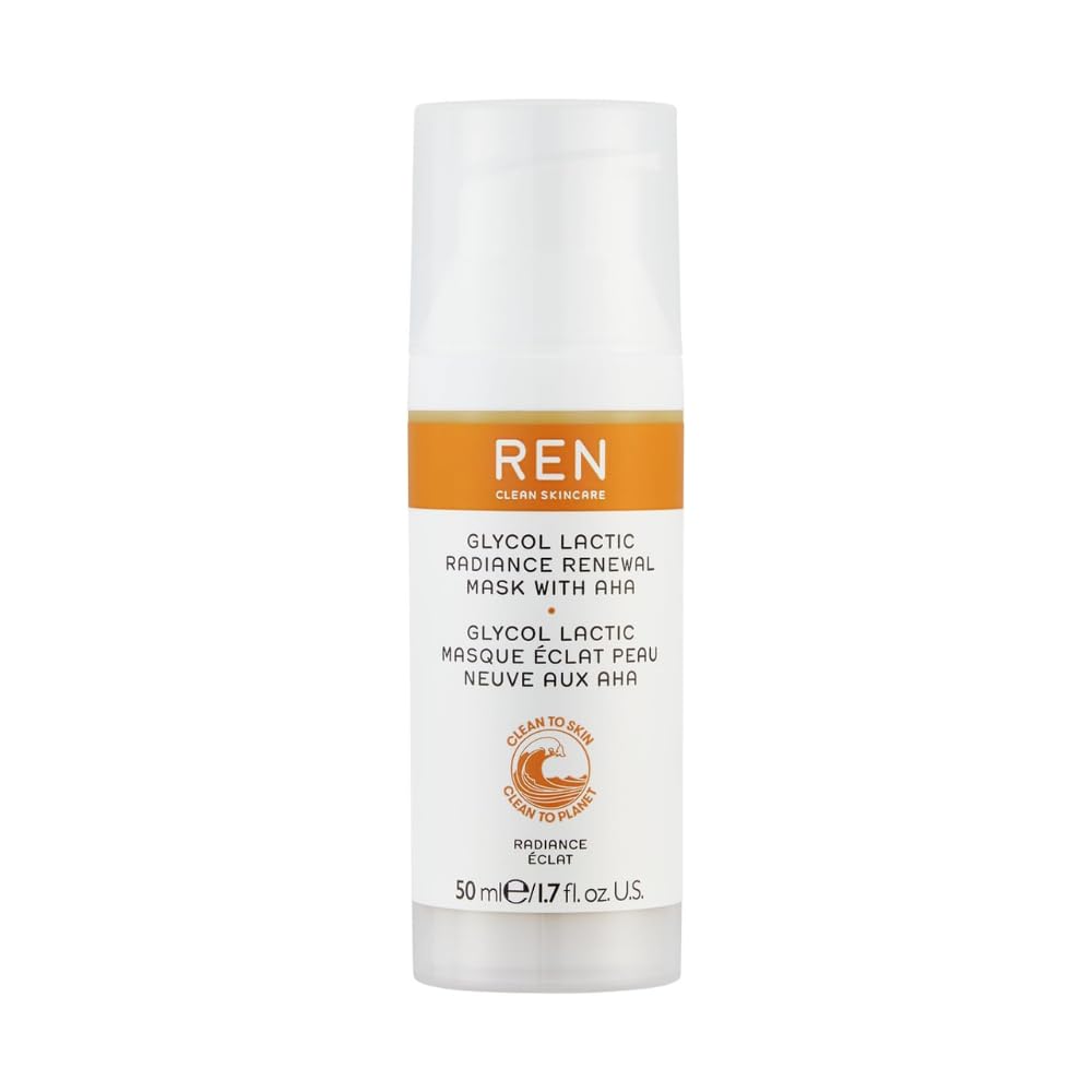 REN Clean Skincare - Glycolactic Radiance Renewal Mask 50 ml White