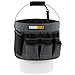 ToughBuilt – Bucket Organizer, 5-Gallon Bucket Tool Organizer with 60 Pockets, Loops & Compartments, Reinforced Fabric for Construction Work (TB-85)