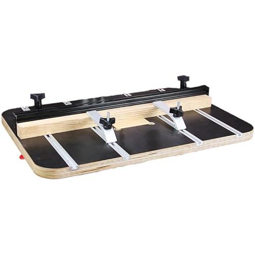 Infinity Tools Drill Press Table Package with Standard Fence (DPT-100) – 16?×24? Plycore Top, T-Tracks, Replaceable Insert & 24? Extruded Aluminum Fence