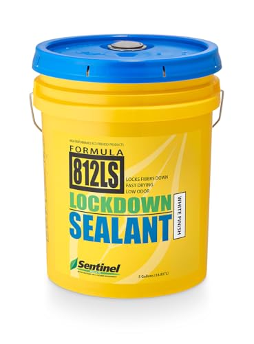 Sentinel 812LS Post-Removal Lockdown Sealant for Asbestos, White, 5 Gallons