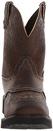 Justin Boots Women's Gypsy, Brown Flower Embossed, 7.5 B US