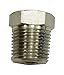 Robert Manufacturing 106272 Series Bob Stainless Steel Adaptor, 5/16" NPT Female x 3/8" NPT Male