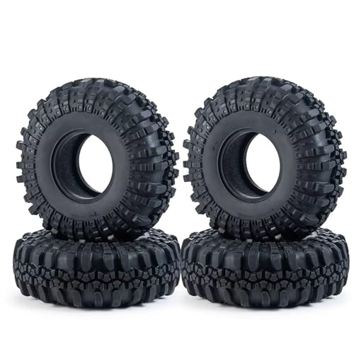 Jante de roue de moyeu et pneus 137mm pour RC crawler 1/10 Axial et Traxxas 4 pièces