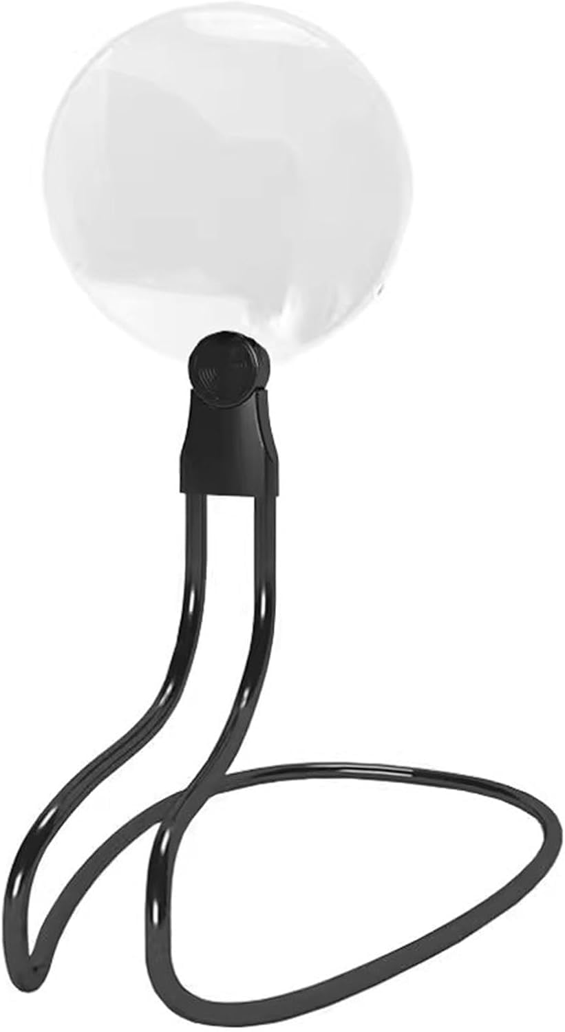Loupe amovible 5x 10x contre la fatigue oculaire pour lire et coudre sans effort visuel