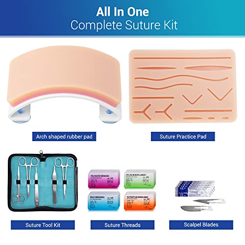 Alcedo ASK194-CP Suture Practice Kit For Medical Students thumb #7