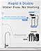 Waterdrop WD-T3-M Remineralization Reverse Osmosis Water Filter, NSF/ANSI 372 Certified, 9-Stage Undersink RO System, 450G Tankless RO Water Filtration System, 2:1 Pure to Drain, Plug-in Required