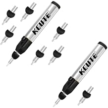 Chispee Thread Burner I with One Touch Thread Burner Zap Tool for Finishing Bead Weaving, Sewing, Leather Work, Fast Melting Wax& Jewelry Making 2Pc Thread Burning I + 7Pcs Tips