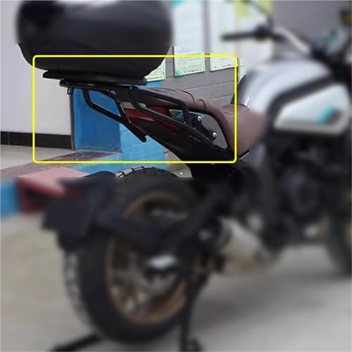 Plaque De Base CFMOTO CLX 700 Support Étagère Arrière en Acier Epoxy - 3