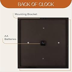 ALBEN 24 Inch Farmhouse Style Clock product photo