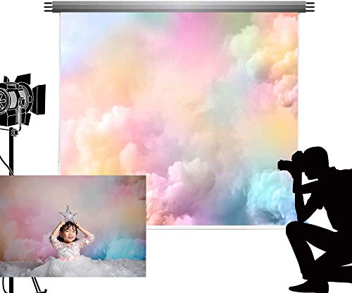 Fond de studio ciel et nuages Kate 2.2x1.5m en microfibre