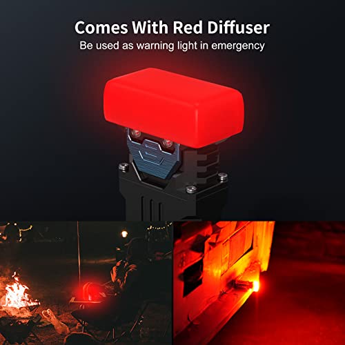 Wuben X2 2,500 High Lumens Outdoor Pocket Flashlight, 175° Floodlighting Mini Rechargeable Flashlight For Edc, Camping, Night Walk, Emergency With 6 Light Modes, Type-C Charging Lanyard, Waterproof #TOP4