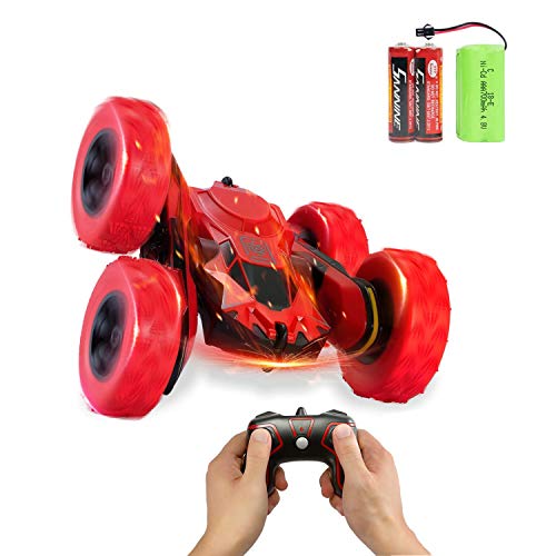 RC Car Remote Control Stunt Car, 4WD 2.4Ghz Remote Control Car Toy Double