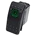 Dragonfire Racing - 04-0027 - On/Off Rocker Switch, Green Light