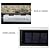 SPTECH LED Solar House Number Light doorplate, Garden Yard Building Door Wall Address Numbers lamp Sign Plate Solar Powered, LED Lighted Up Outdoor Plaque for Home House Street (Digital 6)