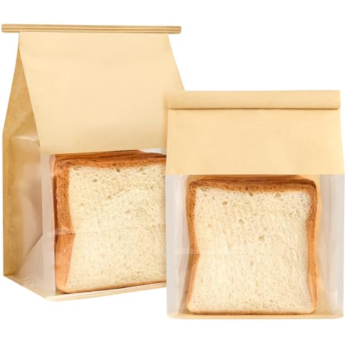 Ohuimrt 50 PCS Bread Bags for Homemade Sourdough Breads