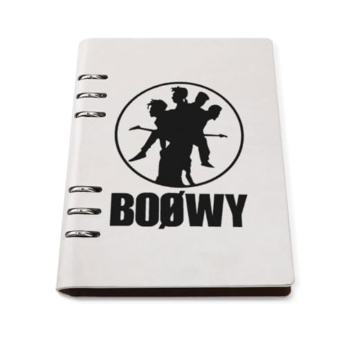 ノート ボウイ Boowy Boowy メモ帳 バインダーノート A5 6穴 90枚 てちょう ハードカバー メモ ンダー A5サイズ 横罫線 ??本 文房具 オフィス用品 ルーズリーフ 学生 キャンパス おしゃれ プレゼント 贈り物
