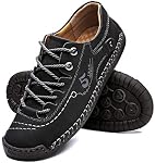 alcubieree Mens Leather Casual Shoes Comfortable Fashion Sneakers Loafers Lightweight Dress Walking Driving Shoes for Men(Size 7.5-13)