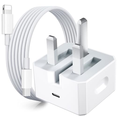 Fast Charger for iPhone, 20W USB C Charger Plug with 1M Fast Charging Cable for iPhone, Type C Fast Charger Compatible with i Phone 14/14 Plus/14 Pro/14 Pro Max/13 12 11 X XR XS SE/Pad