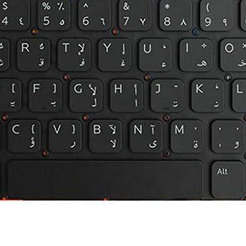 gazechimp Novo Teclado de Laptop árabe Peça de Reparo Preto para