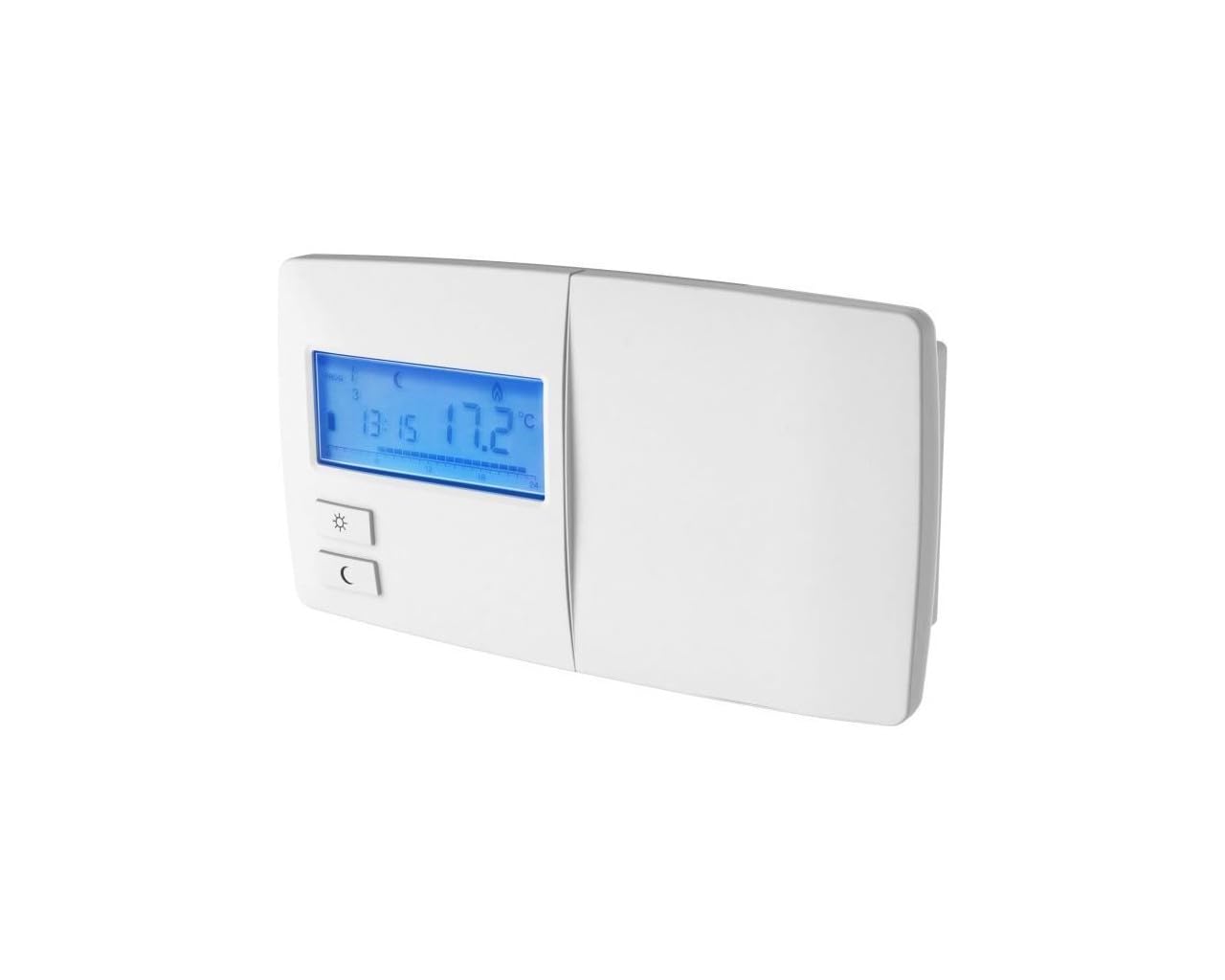 Thermostat électronique programmable 7161 avec écran LCD et programmation 7 jours