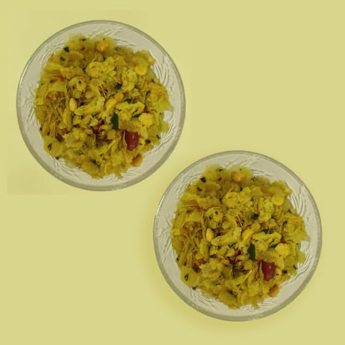 Image of Being Bania Special Chiwda | Lite Chidwa | Chivda | Diet Mixture | Famous Indian Snack | Roasted Namkeen | No preservatives | All natural and Fresh snack 150g (Pack of 2)