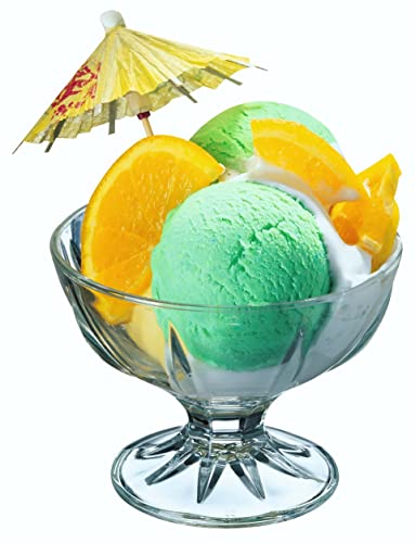 ARCOROC Lot de 6 Coupes à Glace Glace Seychelle, 200 ML, Transparent